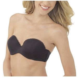 Black Strapless Bra Worn Once